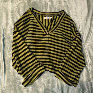 Free People Alyria Striped Pullover